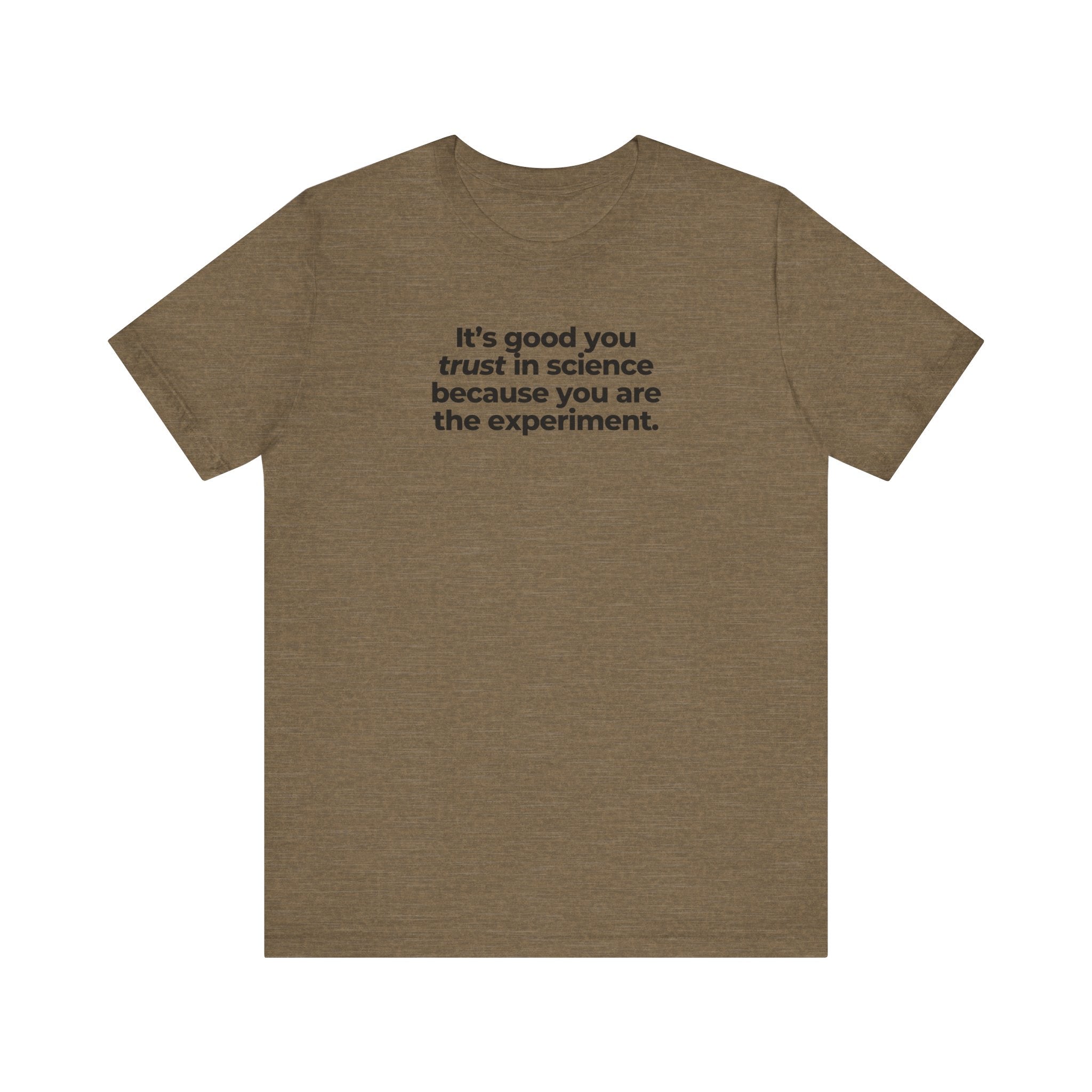 TRUST SCIENCE UNISEX TEE
