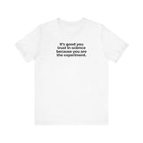 TRUST SCIENCE UNISEX TEE